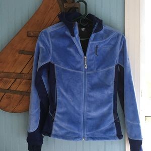 Hooded Mountain Hardware Fleece Windstopper Jacket